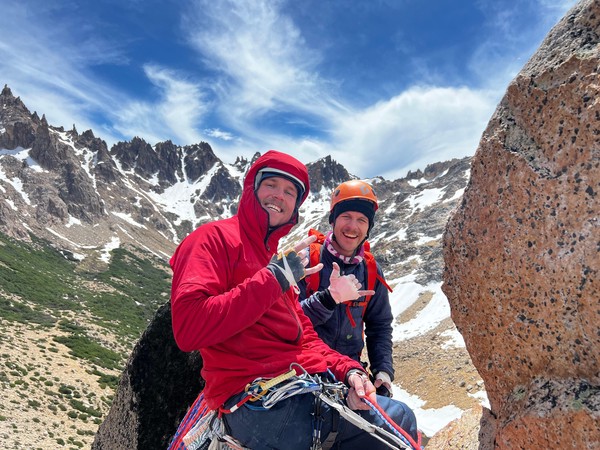 To glade gutter etter første klatredag.