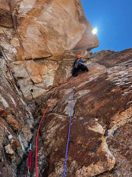 Meg i cruxet på Sudafricana.