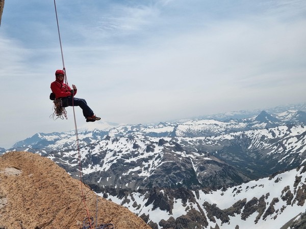 Fantastiske omgivelser å rappelere i.